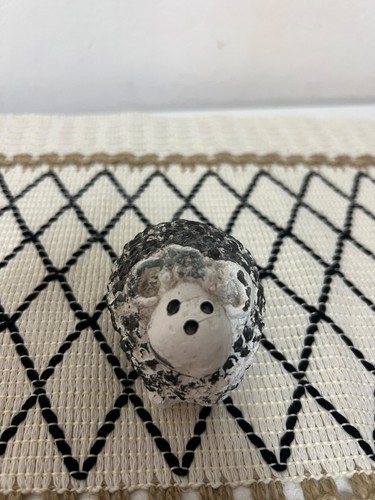 Vintage stone plaster sheep - stone,